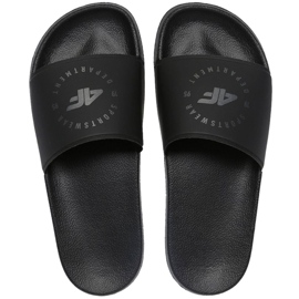 4F W H4L21-KLD002 20S pantofle černý