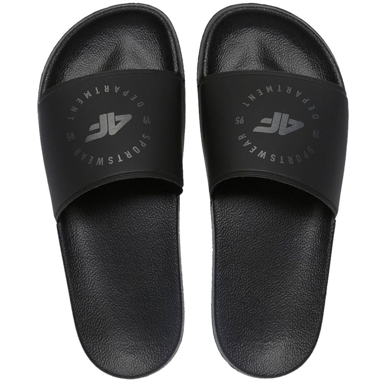 4F W H4L21-KLD002 20S pantofle černá