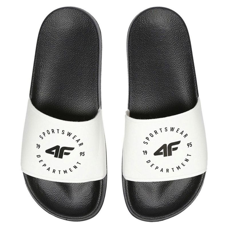 4F W H4L21-KLD002 10S pantofle bílý černá