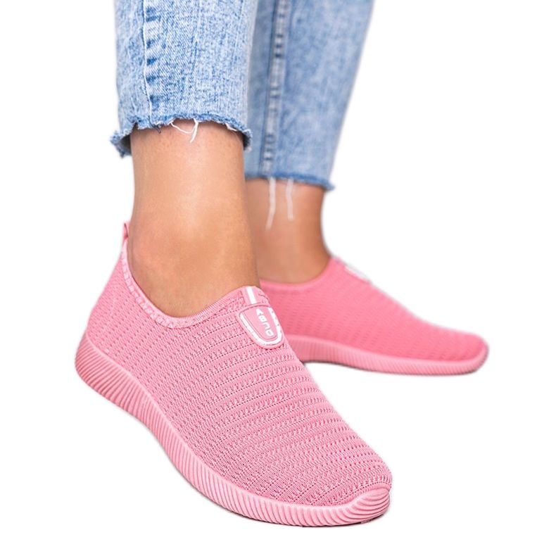 Růžové sportovní tenisky „Do it“ růžový Růžové sportovní tenisky „Do it“ růžový