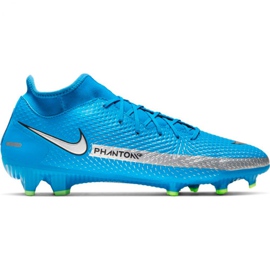 Kopačky Nike Phantom Gt Academy Df FG / MG M CW6667 400 modrý modrý