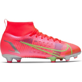 Kopačky Nike Mercurial Superfly 8 Pro Fg Jr CV0804 600 pomerančový pomerančový