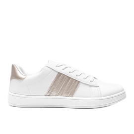 Krásné tenisky v bílé barvě bílý