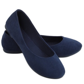 Dámské tmavě modré balerínky JX38 Navy námořnická modř