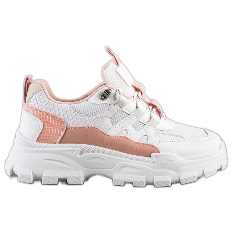 SHELOVET Bílé tenisky od Fahion bílý