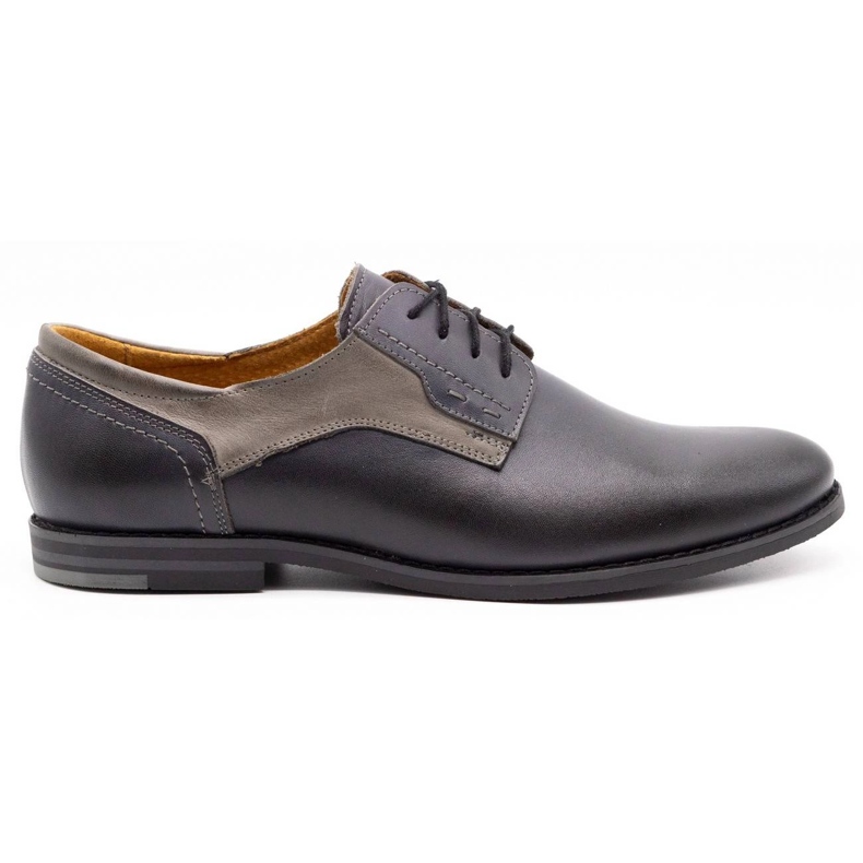 Olivier Společenské boty 1033 šedé šedá Olivier Společenské boty 1033 šedé šedá