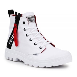 Palladium Pampa Unzip W 76443-171-M bílý červený