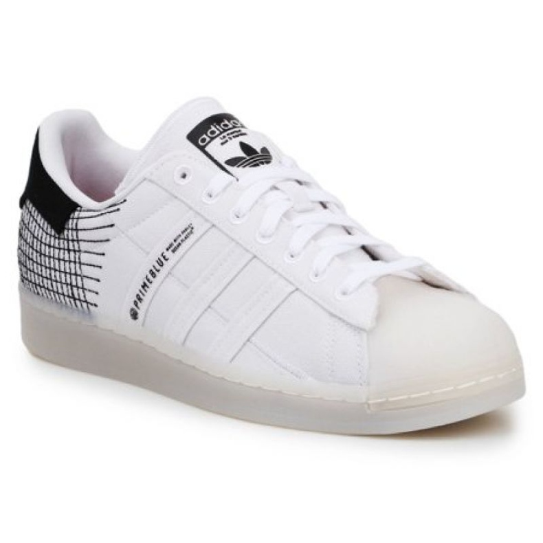 Boty Adidas Superstar Primeblue M G58198 bílý