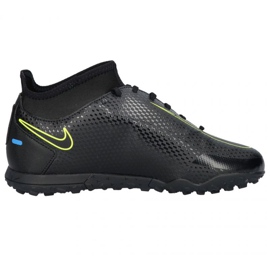 Kopačky Nike Phantom Gt Club Df Tf Jr CW6729 090 černý černý