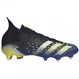 Kopačky Adidas Predator Freak .1 Sg M FY0747 tmavě modrá, vícebarevná námořnická modrá