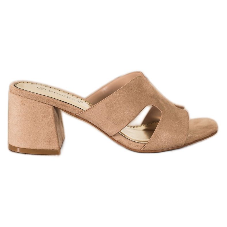 Pantofle VINCEZA béžový