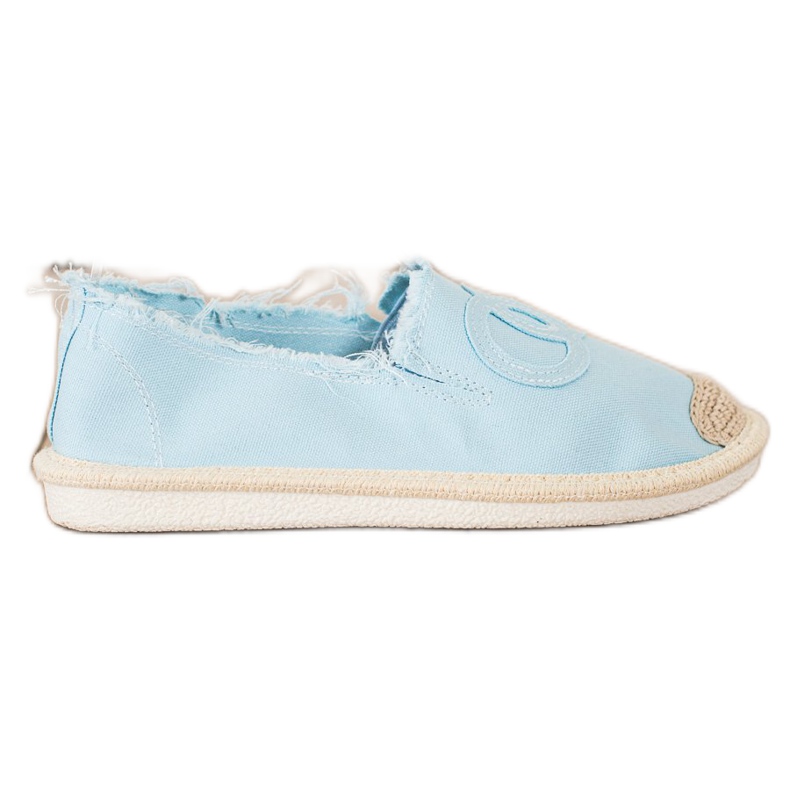 SHELOVET Textilní espadrilky modrý SHELOVET Textilní espadrilky modrý