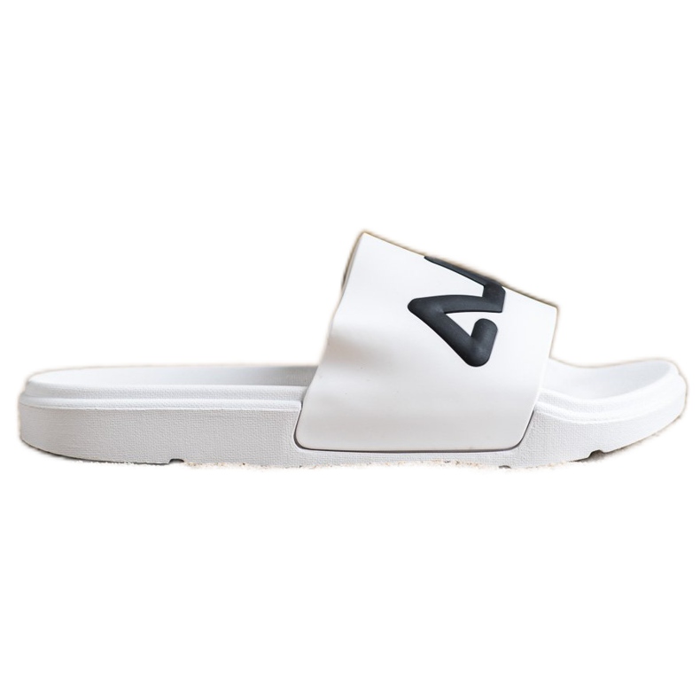 SHELOVET Pohodlné žabky bílý