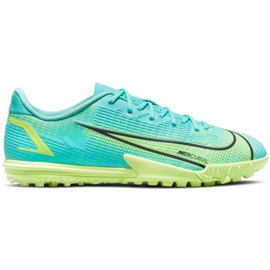 Kopačky Nike Mercurial Vapor 14 Academy Tf Junior CV0822 403 zelená Kopačky Nike Mercurial Vapor 14 Academy Tf Junior CV0822 403 zelená