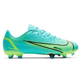 Kopačky Nike Vapor 14 Academy Mg Jr CV0811-403 modro-zelená zelený