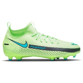 Kopačky Nike Phantom Gt Academy Df Mg Jr CW6694-303 vícebarevný zelený