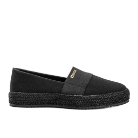 Dámské espadrilky BeShi Black Big Star černý