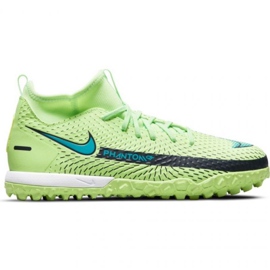 Kopačky Nike Phantom Gt Academy Df Tf Jr CW6695 303 vícebarevný zelená Kopačky Nike Phantom Gt Academy Df Tf Jr CW6695 303 vícebarevný zelená