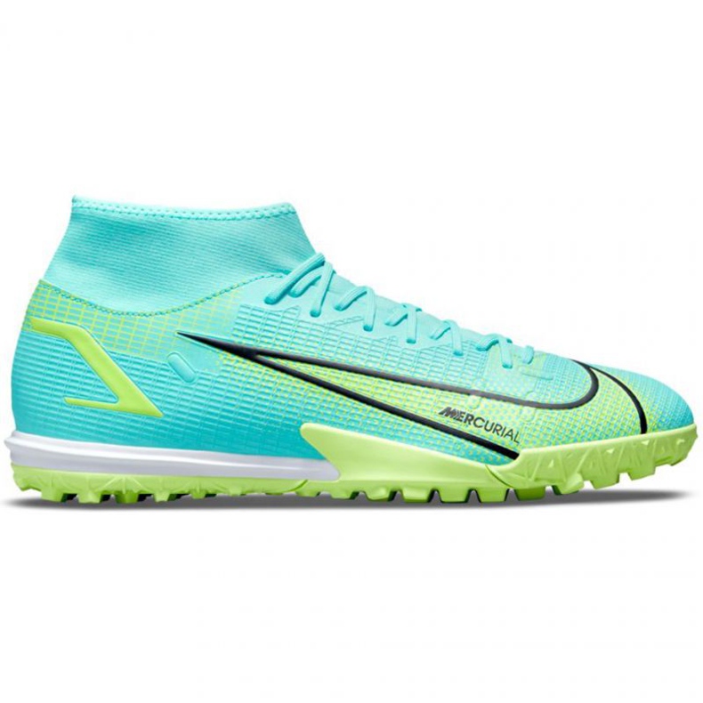 Kopačky Nike Mercurial Superfly 8 Academy Tf M CV0953 403 vícebarevný modrý Kopačky Nike Mercurial Superfly 8 Academy Tf M CV0953 403 vícebarevný modrý