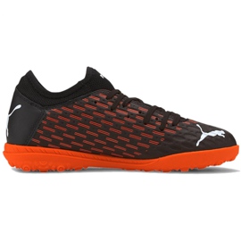 Kopačky Puma Future 6.4 Tt Jr 106209 01 modrá, černá, oranžová černý