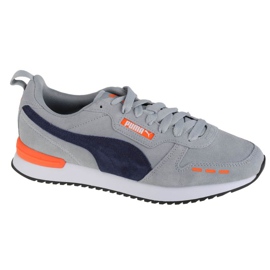 Puma R78 M 368588 03 námořnická modř pomerančový šedá
