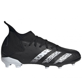 Kopačky Adidas Predator Freak .3 Fg Jr FY1031 vícebarevný černý