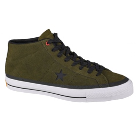 Boty Converse One Star Pro Suede Mid M 153474C černý zelený