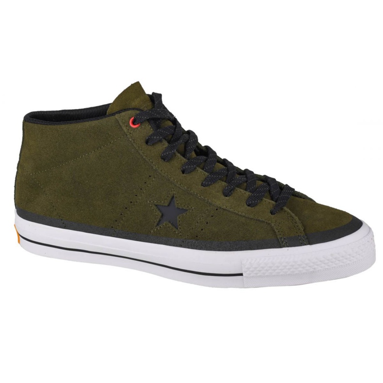 Boty Converse One Star Pro Suede Mid M 153474C černá zelená