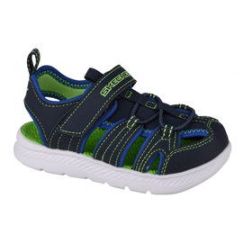 Skechers C-Flex Sandal 2.0 Heat Blast Jr 400041N-NVLM černý námořnická modř