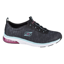 Skechers Skech-Air Edge Brite Times W 104057-BKAQ černá červené Skechers Skech-Air Edge Brite Times W 104057-BKAQ černá červené