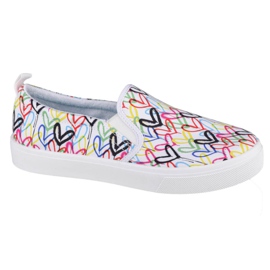 Skechers Poppy Drippin Love W 155503-WMLT bílý černý modrý růžový vícebarevný zelený žluť