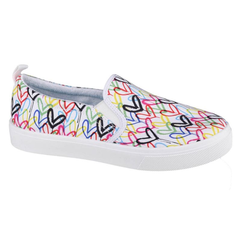 Skechers Poppy Drippin Love W 155503-WMLT bílý černá modrý růžový vícebarevný zelená žlutá