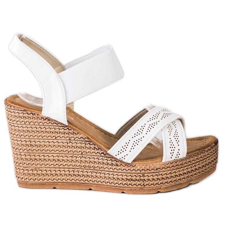 Sea Elves Nazouvací lehké sandály bílý