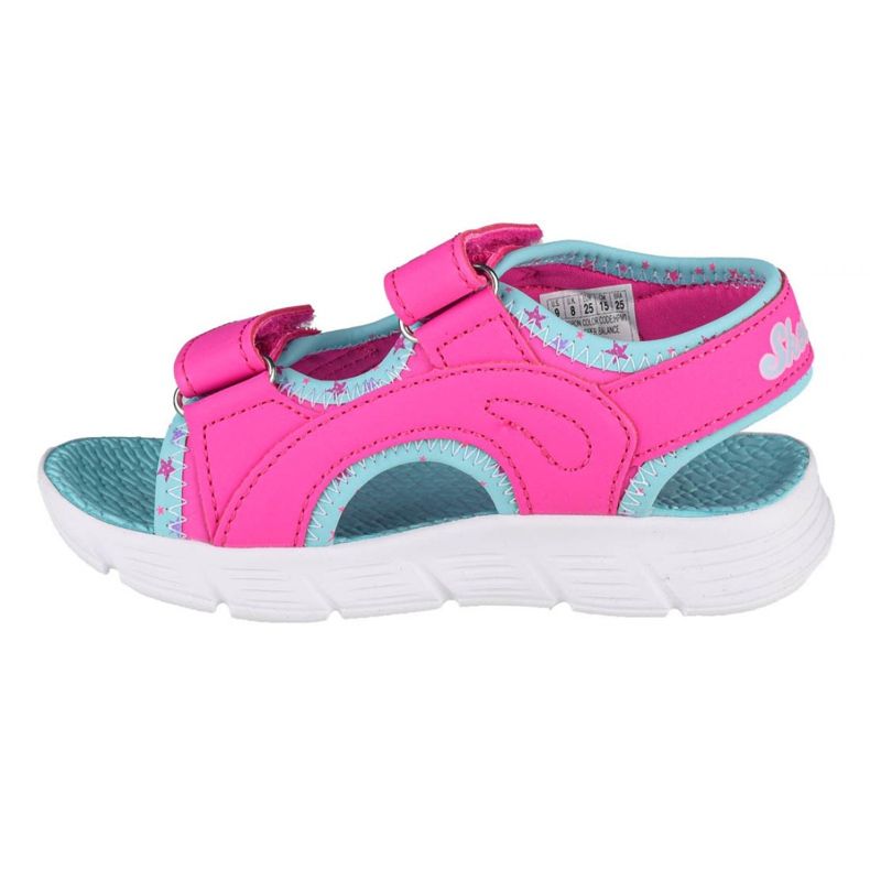 Skechers C-Flex Sandal-Star Zoom Jr 86980N-HPMT modrý růžový