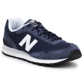 Boty New Balance M ML515RSB bílý námořnická modř