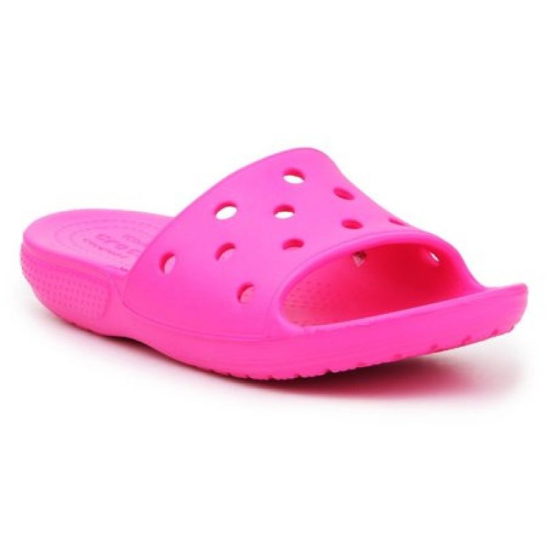 Crocs Grocs Classic Slide K 206396-6QQ růžový