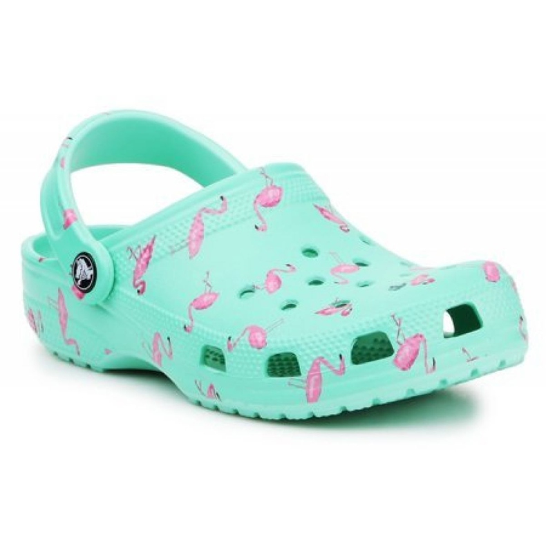 Crocs Classic Vacay Vibes Clog W 206375-6S0 růžový zelená