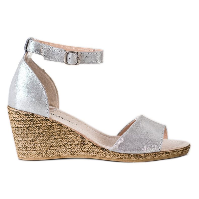 Filippo Stříbrná klínová čerpadla stříbrný