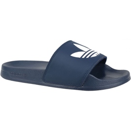 Pantofle Adidas Adilette Lite J FU9178 námořnická modř