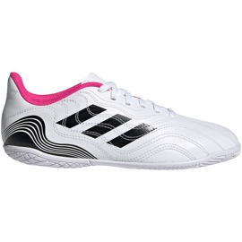 Kopačky Adidas Copa Sense.4 In Jr FX1974 vícebarevný bílý