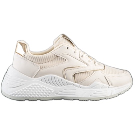 SHELOVET Stylové tenisky hnědý