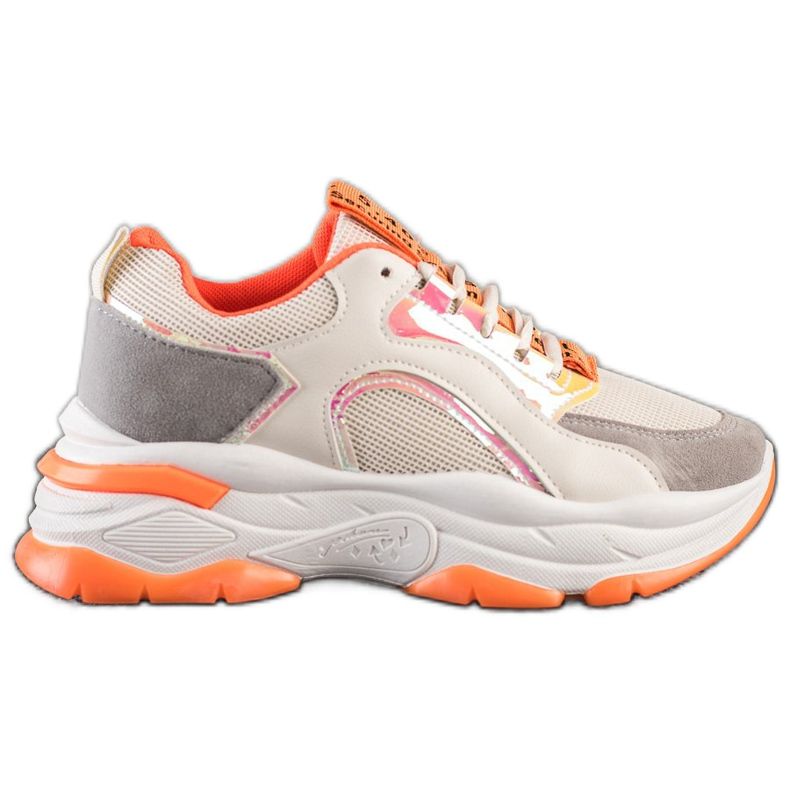 Tenisky na platformě FASHION vícebarevný