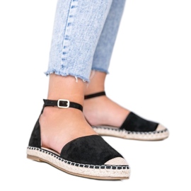 Černé espadrilky od Chloe Star černý