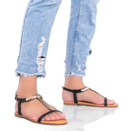 Černé dámské sandály od Emmie černý