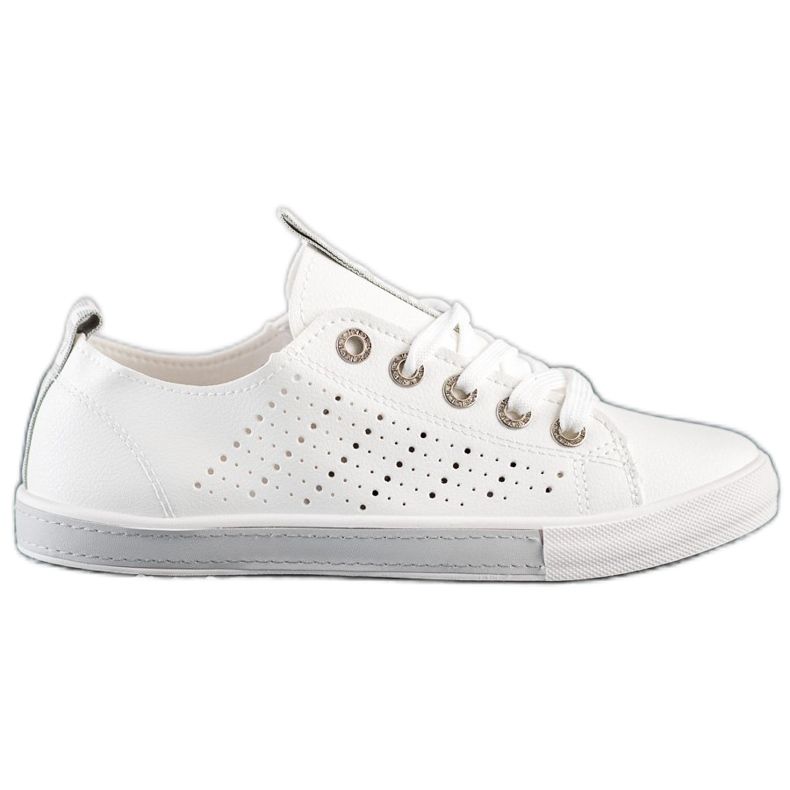 Bella Paris Tenisky s eko kůží bílý