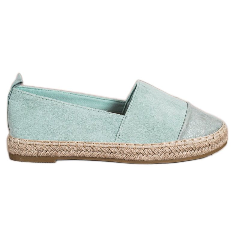 Bestelle Espadrilky z máty semišové zelená