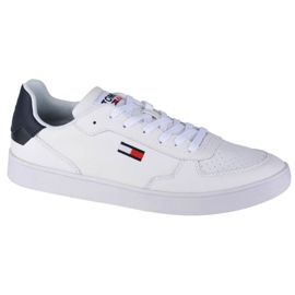 Tommy Hilfiger Jeans Reflexní košík W EN0EN01348-OGY boty bílý námořnická modř