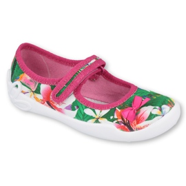 Dětská obuv Befado 114X431 růžový zelený