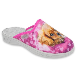 Barevné dětské boty Befado 707X418 růžový