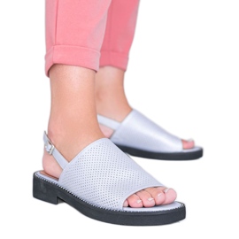 Modré sandály na platformě od Betsy modrý Modré sandály na platformě od Betsy modrý